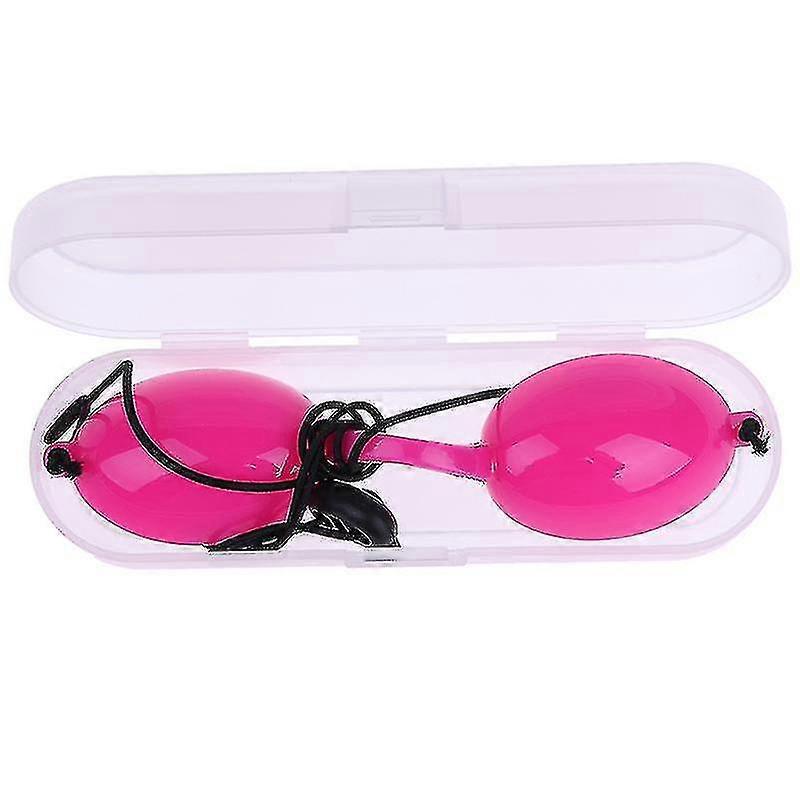 Augenklappe, Laserschutzbrille, Schutzbrille, Ipl-schönheitsklinik-patient-rose Red
