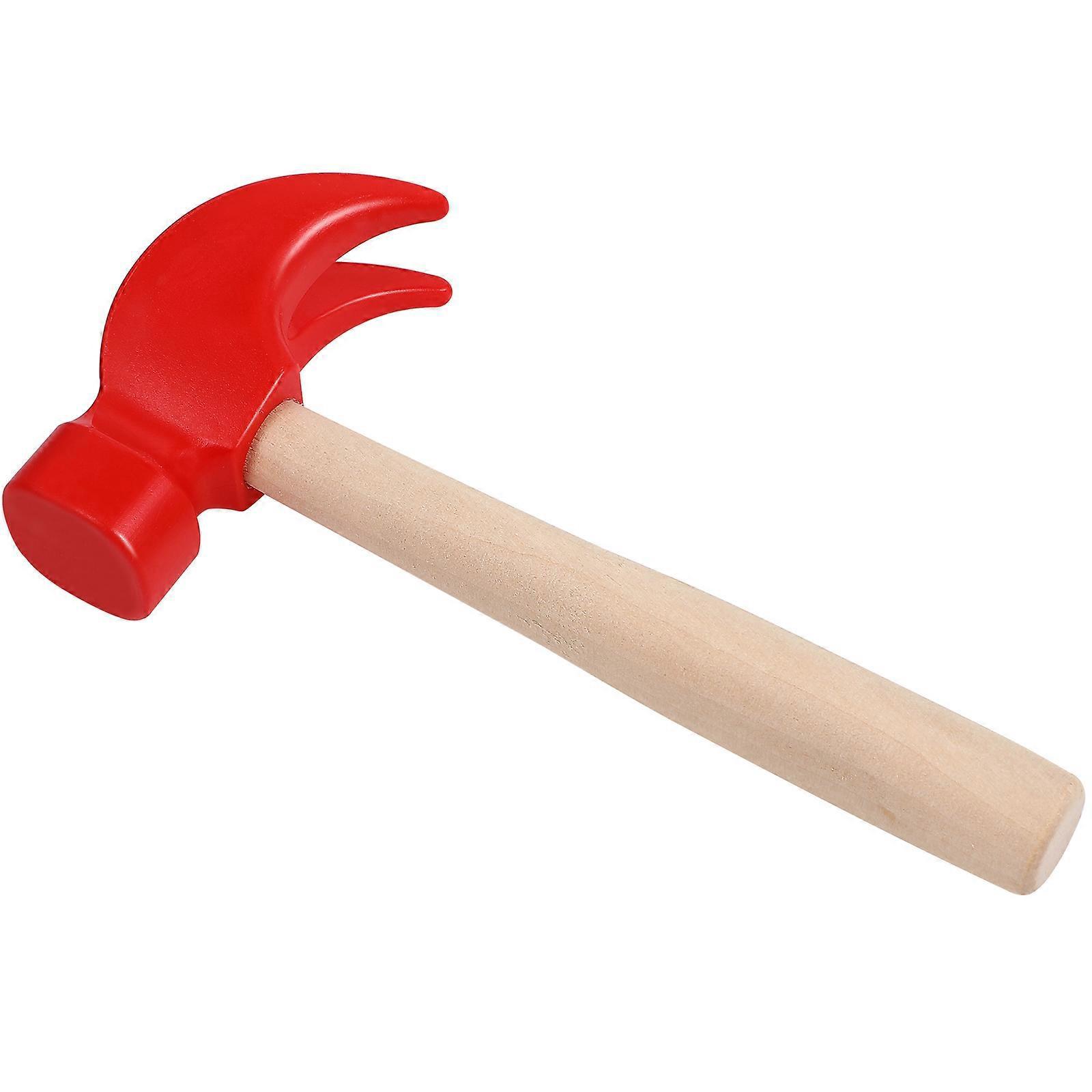 Spielzeughammer Für Kinder, Hammer Mit Holzgriff, Simulationshammer, Wartungshammer, Werkzeug, Lernspielzeug