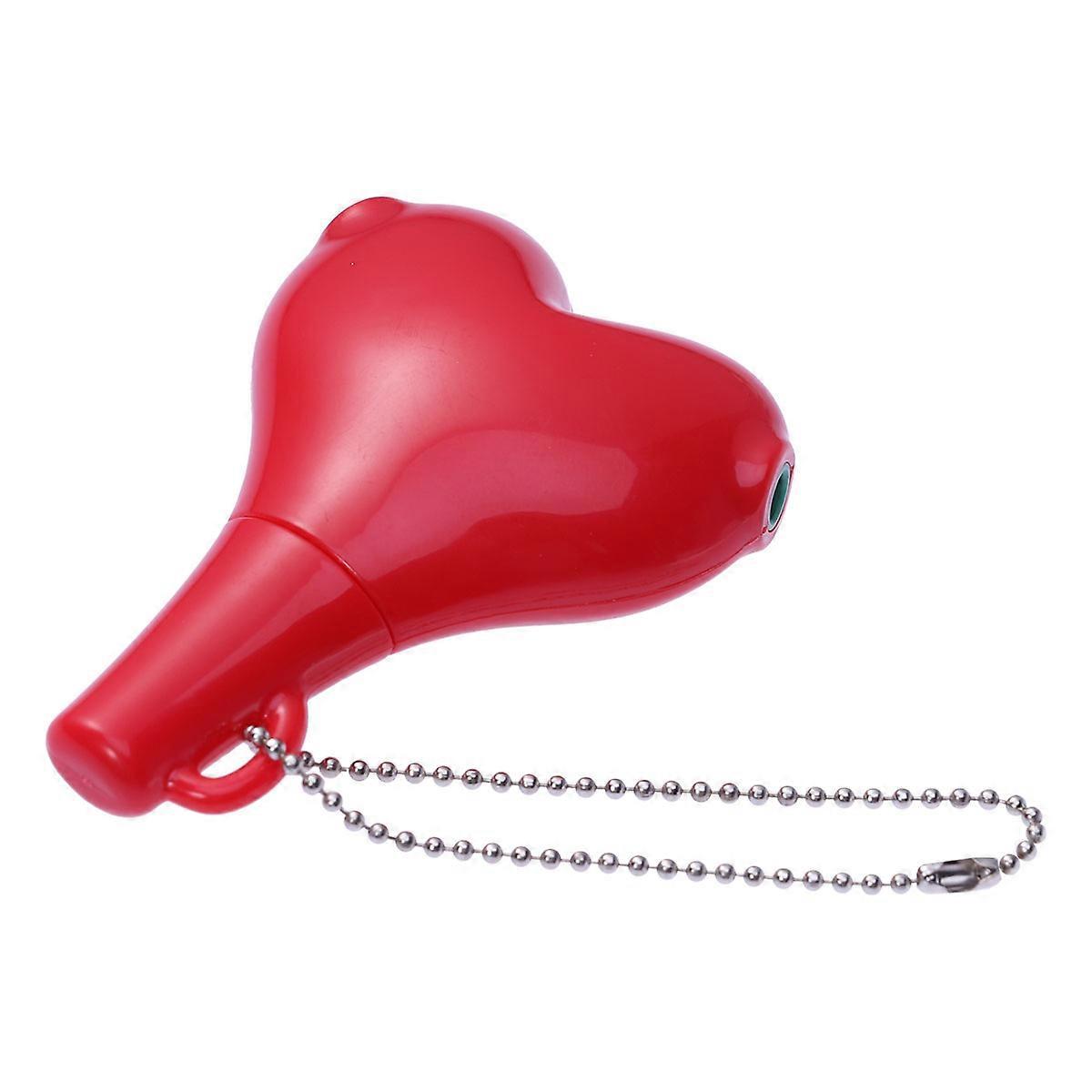 Paar-kopfhörer-splitter, 2-wege-herzform, Audio-stereo-ohrhörer-splitter, 3,5-mm-klinkenstecker-anschlussadapter Für Alle Geräte (rot)-red