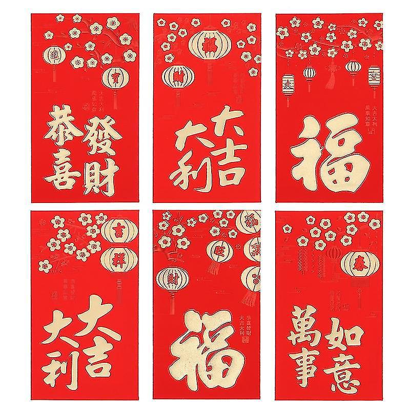 30 Stück Rote Taschen Im Chinesischen Stil