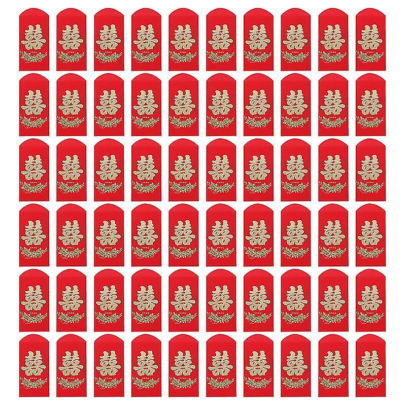 60 Stück Rote Taschen Im Chinesischen Stil