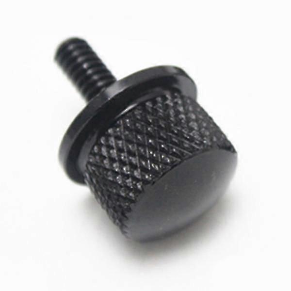 8x1/4" Cnc-sitzbefestigungsschraubenkappe Für Dyna Sportster, Schwarz