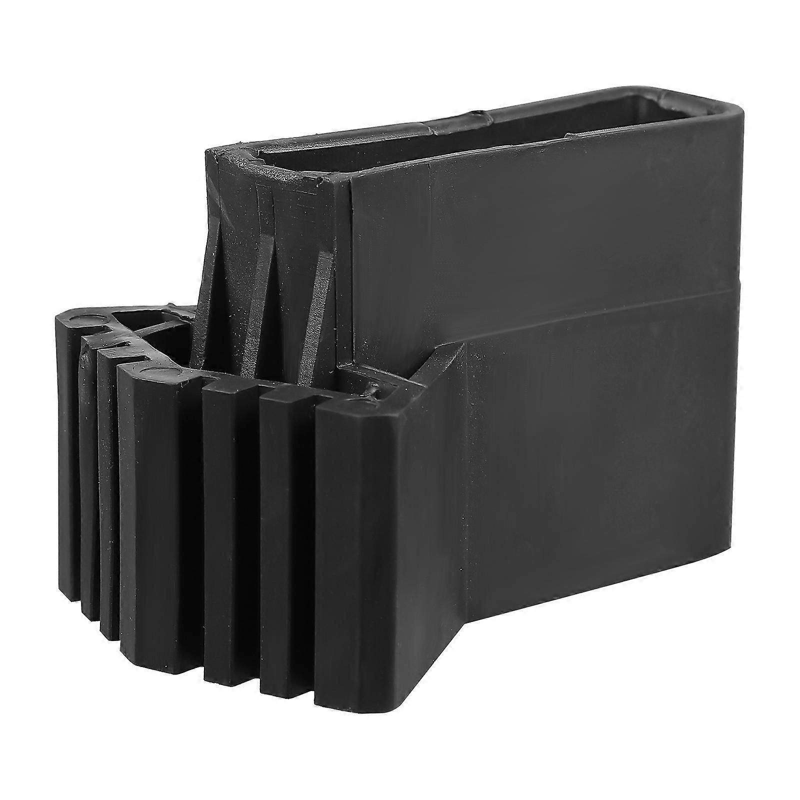 4 Stück Praktische Schutzkappen Für Die Füße Von Klappleitern, Leiterzubehör (schwarz)-9.00x6.50x5.80cm-black