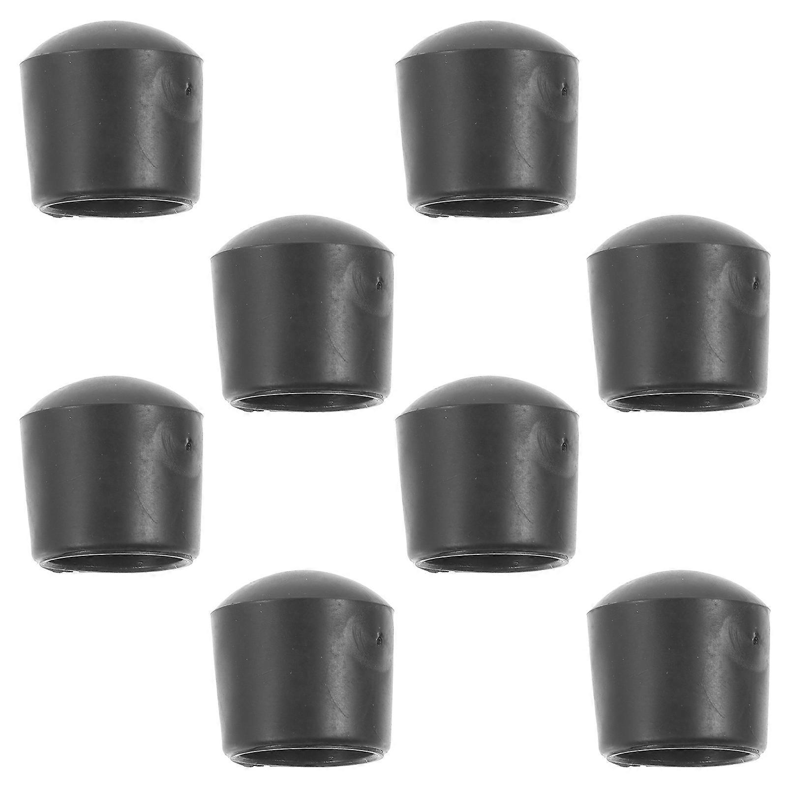 Stück Sicherheits-endkappen Für Tischfußballrohre, Pfostenabdeckungen, Spitzenschutz Für Tischfußball-2.50x1.60x1.60cm-black