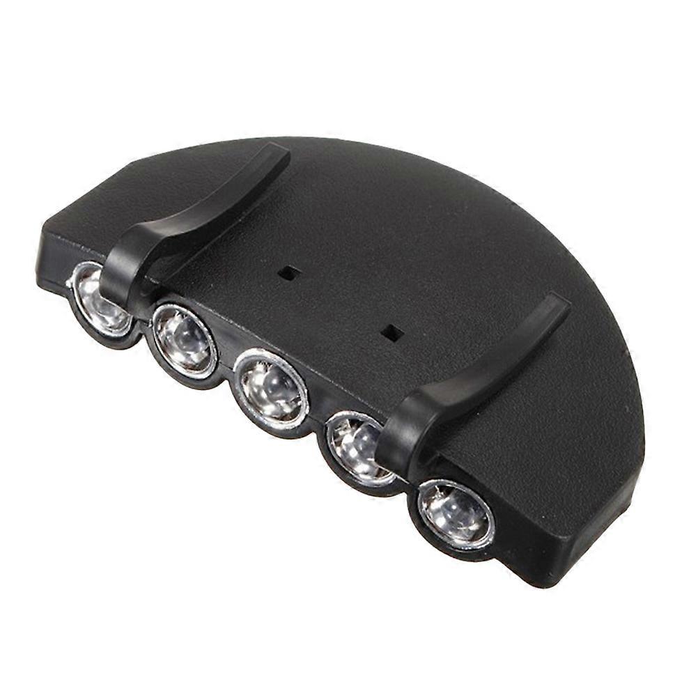 Led Clip-on Stirnlampe Für Angeln, Wandern, Camping, Jagen, Outdoor-stirnlampe (schwarz)-black