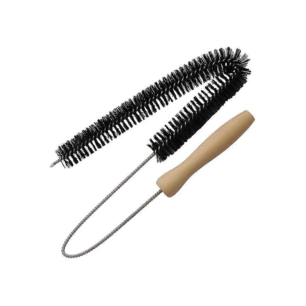 Reinigungsbürste Für Wäschetrocknerabluft, Flexibler Abluftfilterreiniger, Kühlschlangenbürste-76.5x3cm-black