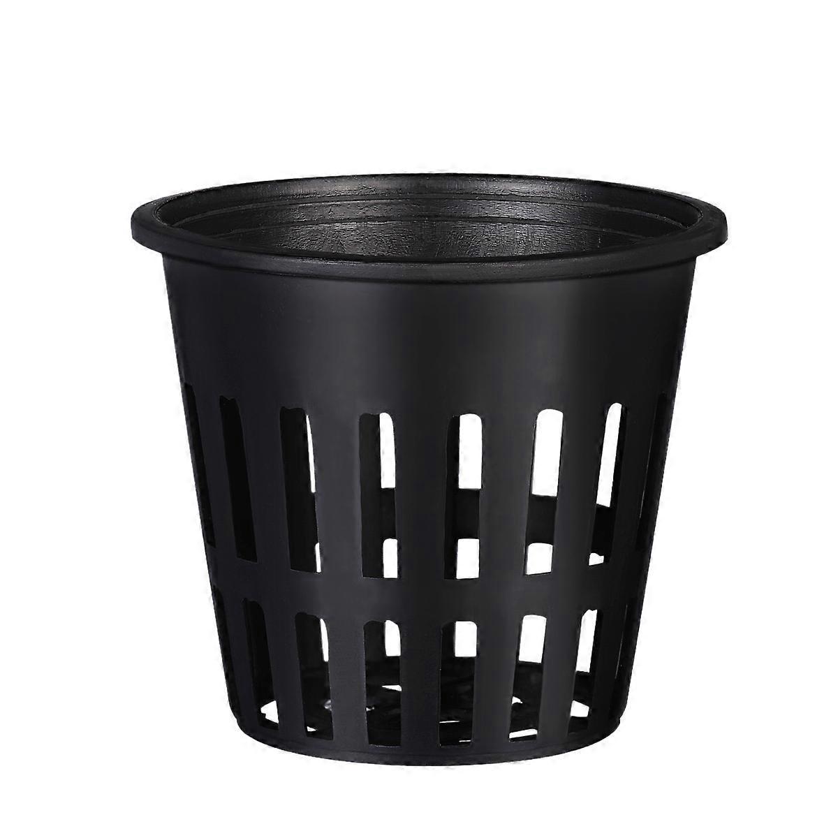 Yardwe 40 Stück Pflanznetze Für Hydroponische Pflanzen (schwarz)-5.00x5.00x5.00cm