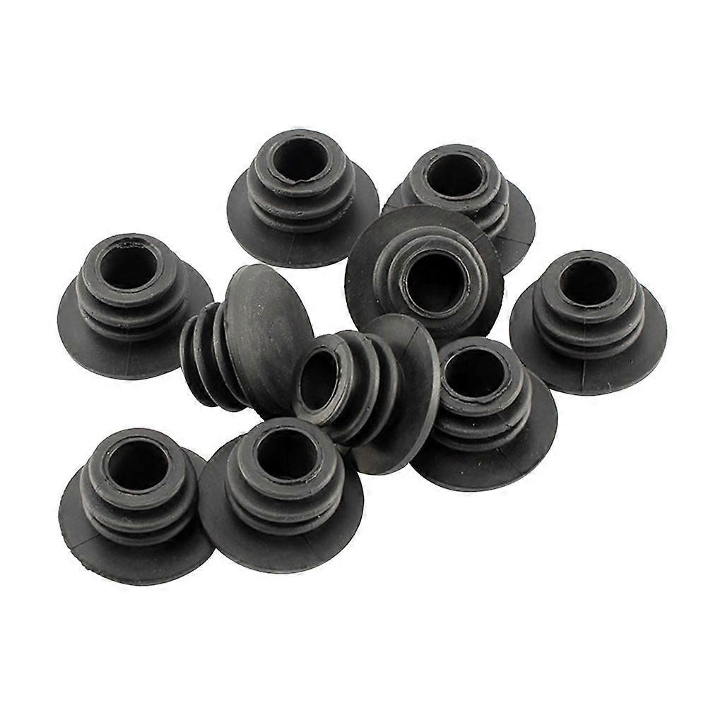 10 Stück 22 Mm Lenkerendstopfen Für Rennrad, Mountainbike, Bmx Und Mtb (schwarz)-2.75x2.75x1.60cm-black