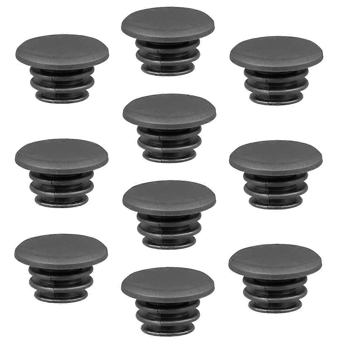 Vorcool 10 Stück 22 Mm Lenkerendstopfen Endkappen Für Rennrad, Mountainbike, Bmx, Mtb (schwarz)-2.75x2.75x1.60cm-black