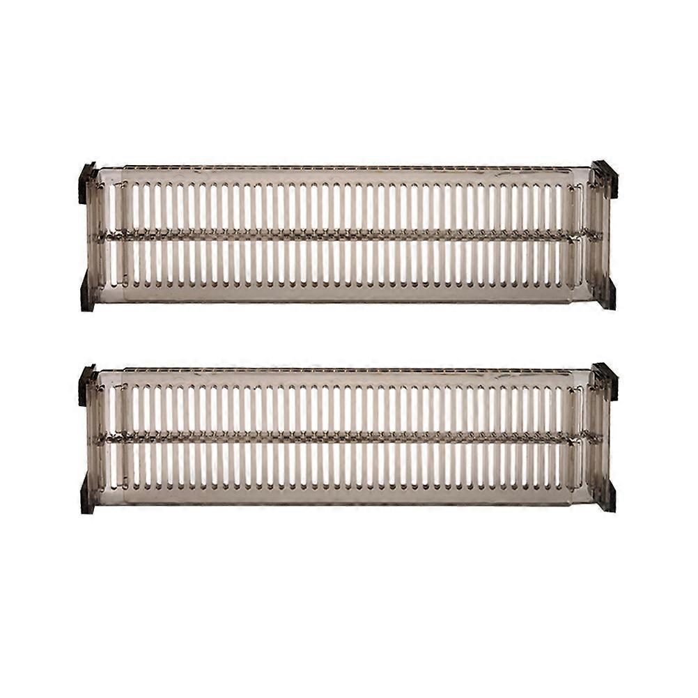 Stück Kunststoff-schubladentrennplatten Zum Selbermachen, Schubladeneinteiler Für Ordnung Im Kleiderschrank Und Büro (schwarz)-51x8cm-black