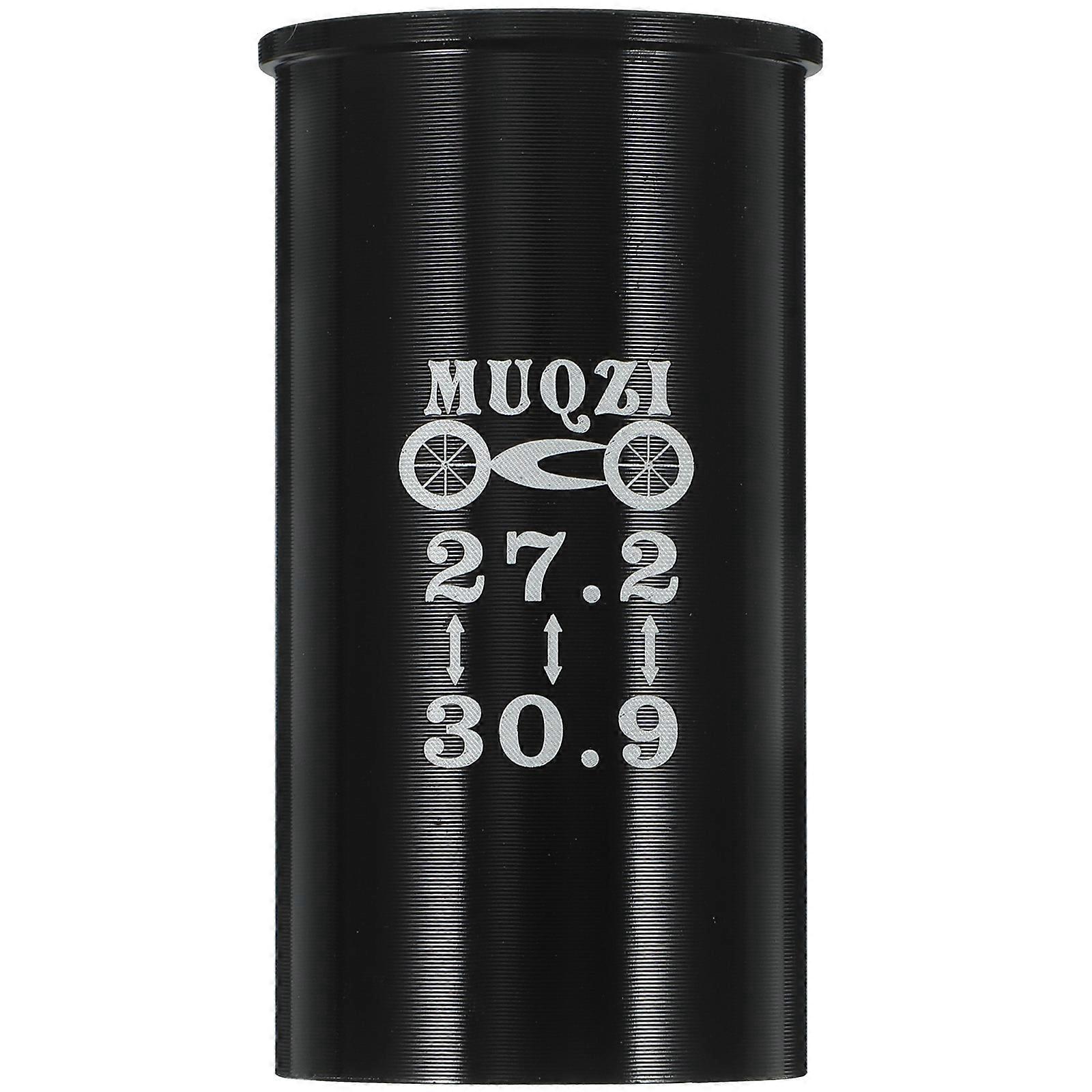 Dead Fly Sattelstützen-reduzierhülsenadapter, Durchmesserverstellung 27,2, Umdrehung 30,9, Mountainbike, Rennrad (schwarz)-black