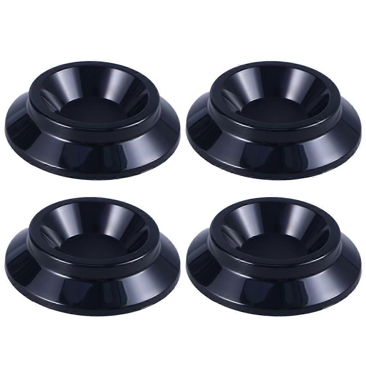 4er-pack Klavierrollen-untersetzer Für Klaviere, Stabil, Rutschfest Und Geräuschdämpfend (schwarz)-4pcs-black
