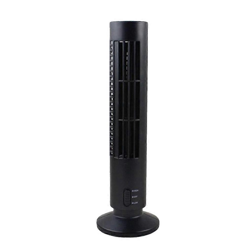 Mini-turmventilator, Tragbar, Usb-anschluss, Kühlung, Klimaanlage, Luftreiniger (schwarz)-black