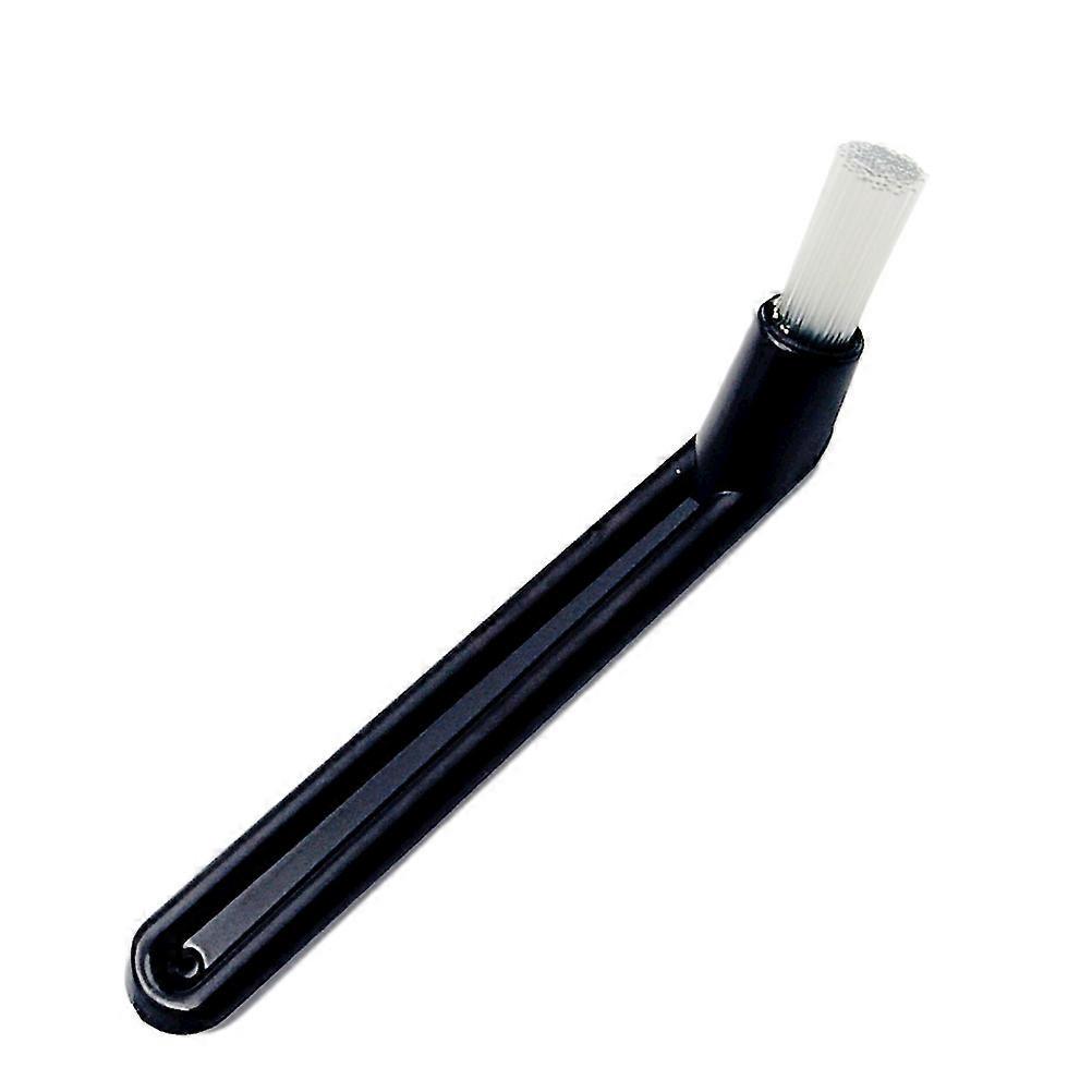 Reinigungsbürste Mit Gebogenem Kopf Aus Nylon Für Kaffeemaschinen, Insbesondere Für Den Auslassfilter Von Halbautomatischen Espressomaschinen (schwarz)-black