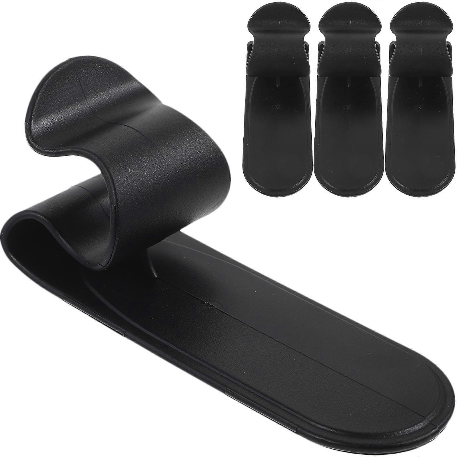 Stück Selbstklebende Regenschirmhaken Für Auto Und Zuhause (schwarz)-4pcs-black