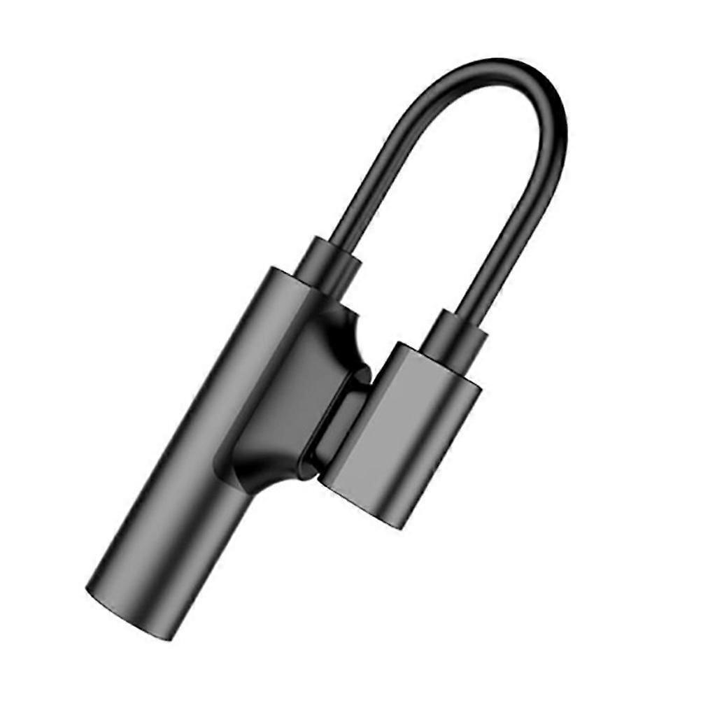 Usb-c Auf 3,5-mm-klinke: Kombikabel Zum Laden, Musikhören Und Daten (schwarz)-black