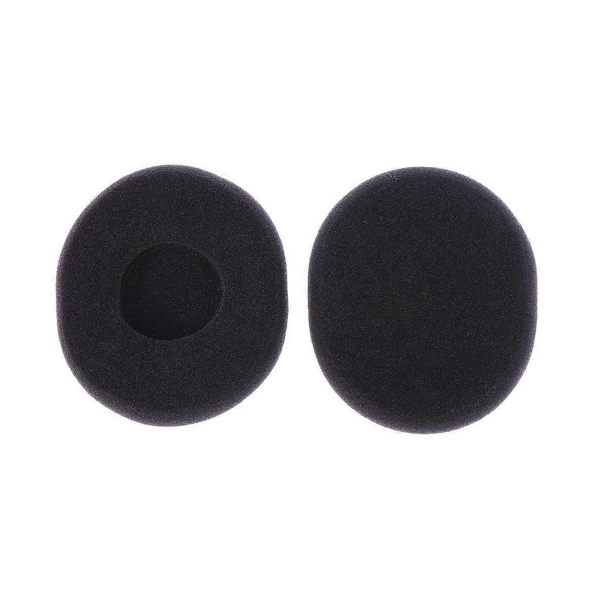 Ein Paar Ersatz-ohrpolster Für H800 Wireless-kopfhörer (schwarz)-7.50x6.50x1.20cm