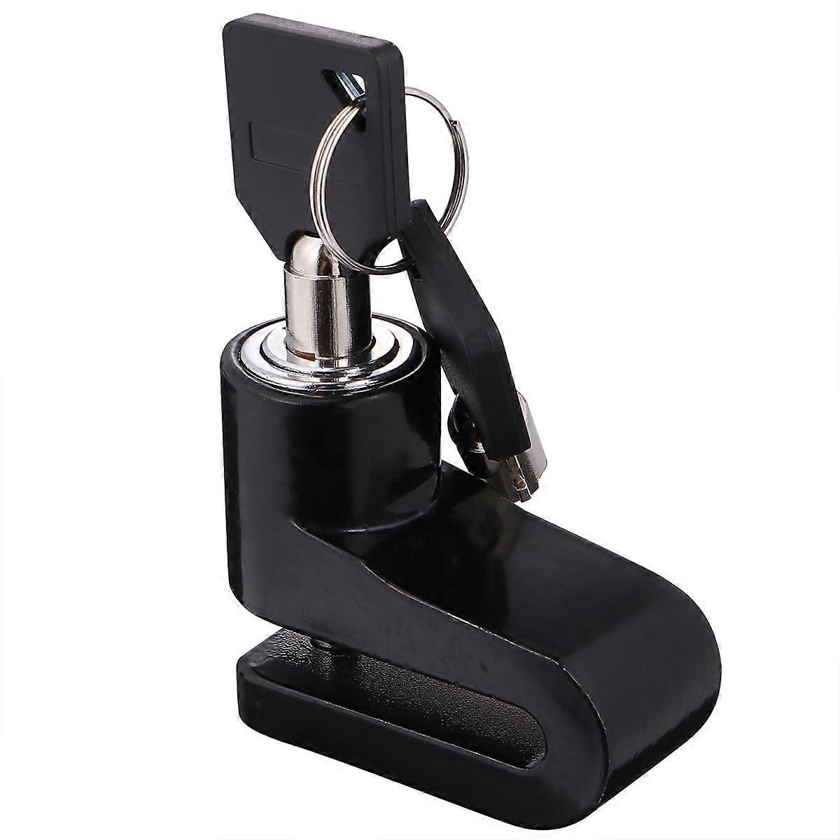 Stück Motorradschloss, Diebstahlsicherung, Scheibenbremsschloss, Schließzylinder Für Motorrad, Roller, Motorrad (schwarz)-52x4.4cm-black