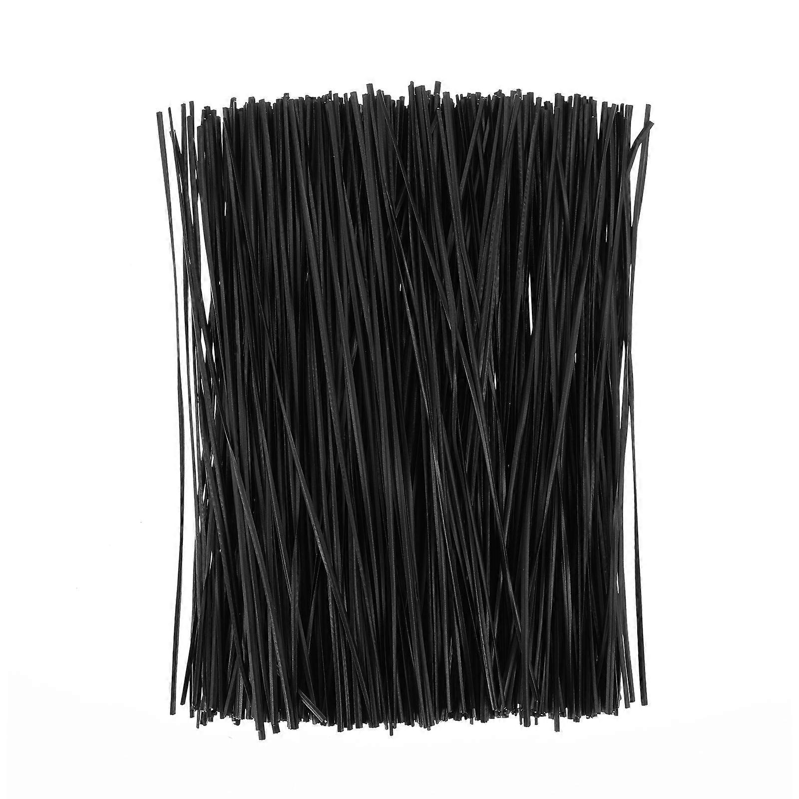Winomo 500 Stück 15 Cm Kabelbinder, Draht- Und Kabelaufwicklungs-organizer Für Zuhause Und Büro (schwarz)-black
