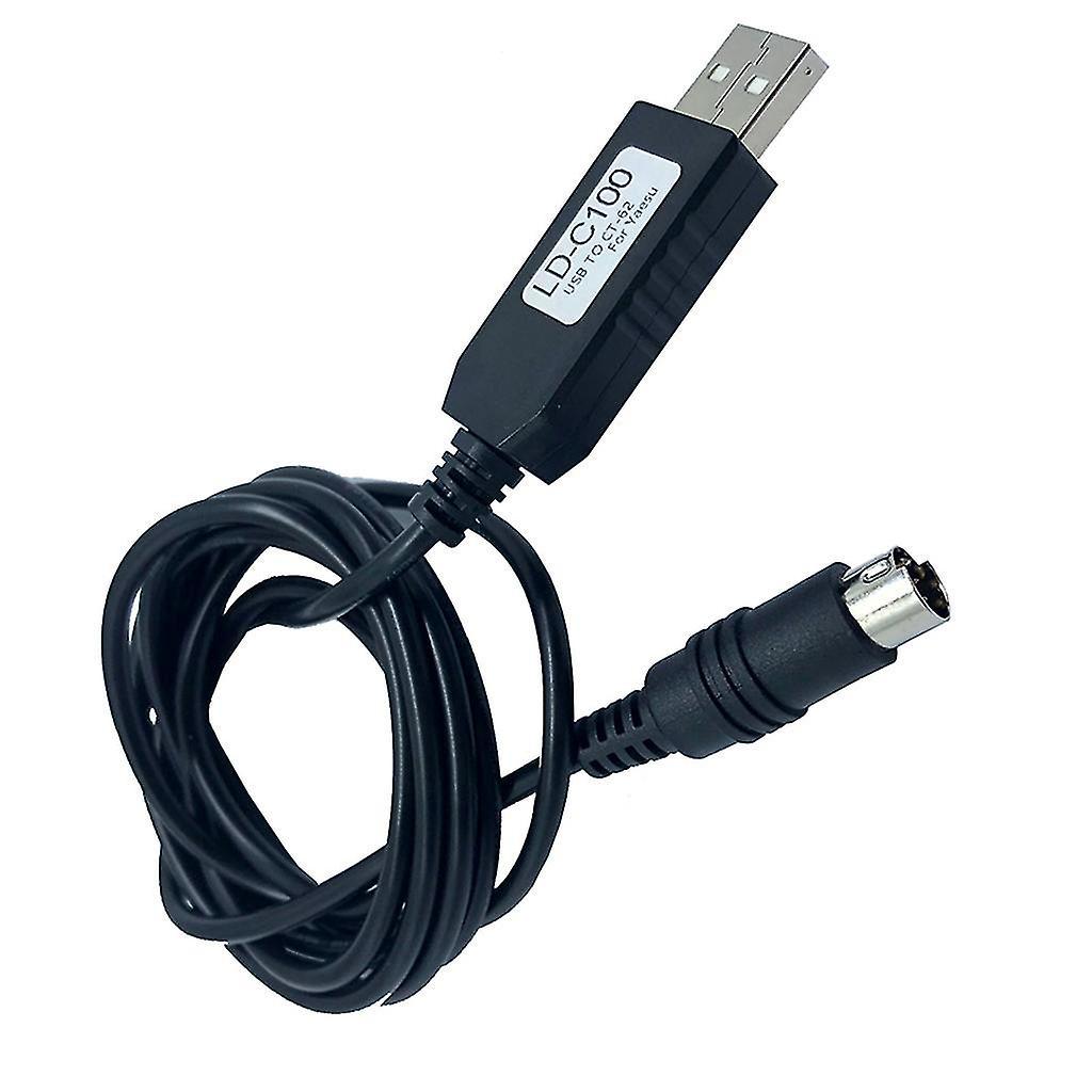 Schwarzes Usb-stromkabel Für Yaesu Ft 100 Ft 817nd