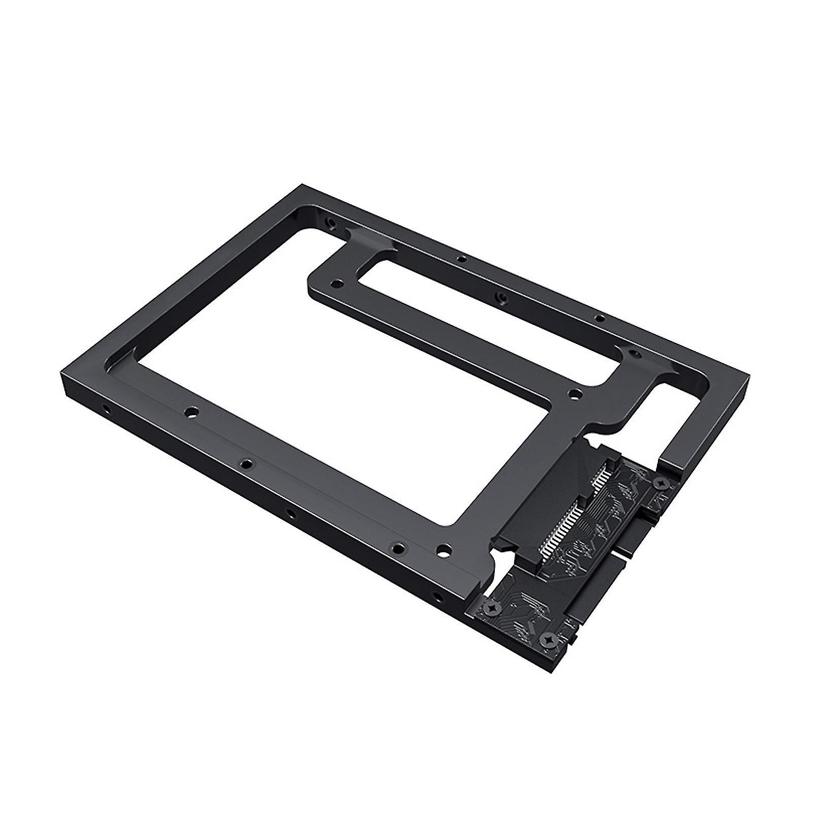 Ssd/hdd-metall-montagehalterungssatz Zur Umrüstung Von 2,5-zoll-hdds/ssds Auf 3,5-zoll-hdds/ssds (schwarze Halterung)
