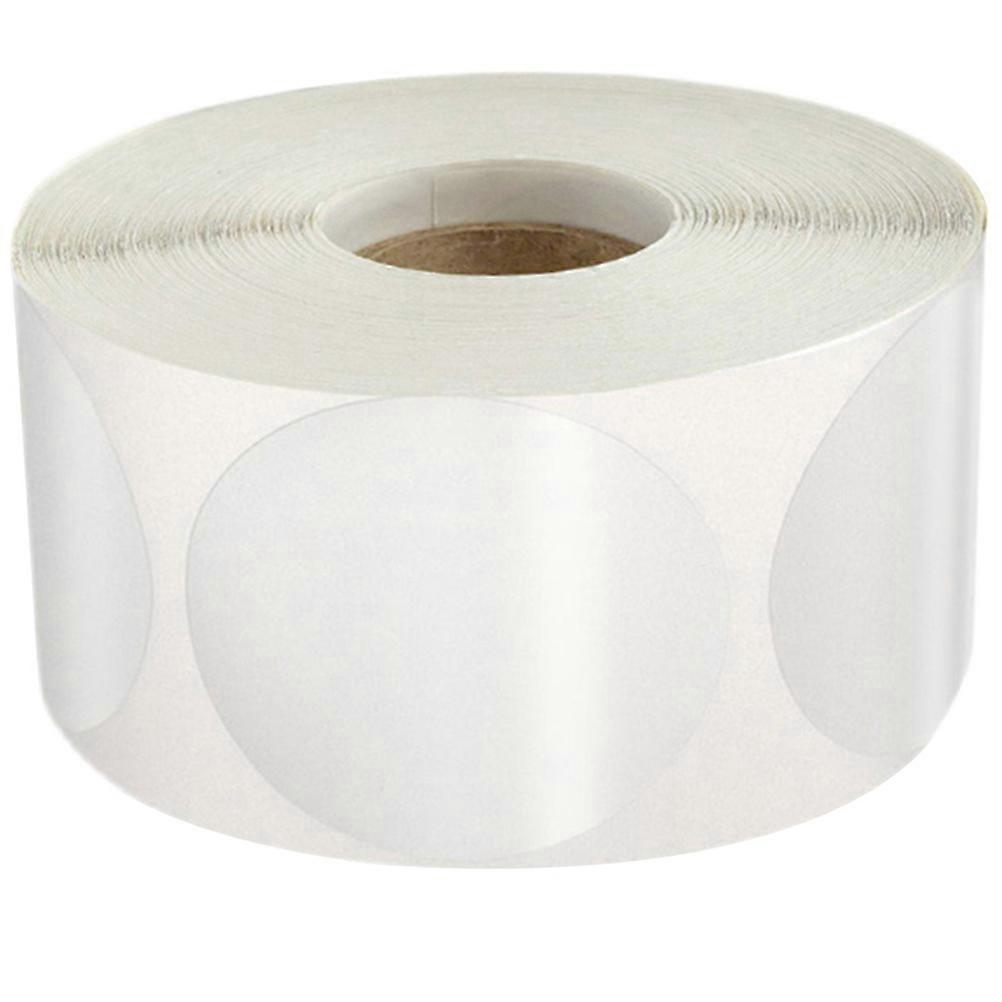 Rolle Transparente Runde Aufkleber, Runde Transparente Aufkleber, Transparente Siegel-kreisaufkleber-5.00x5.00x0.10cm-transparent