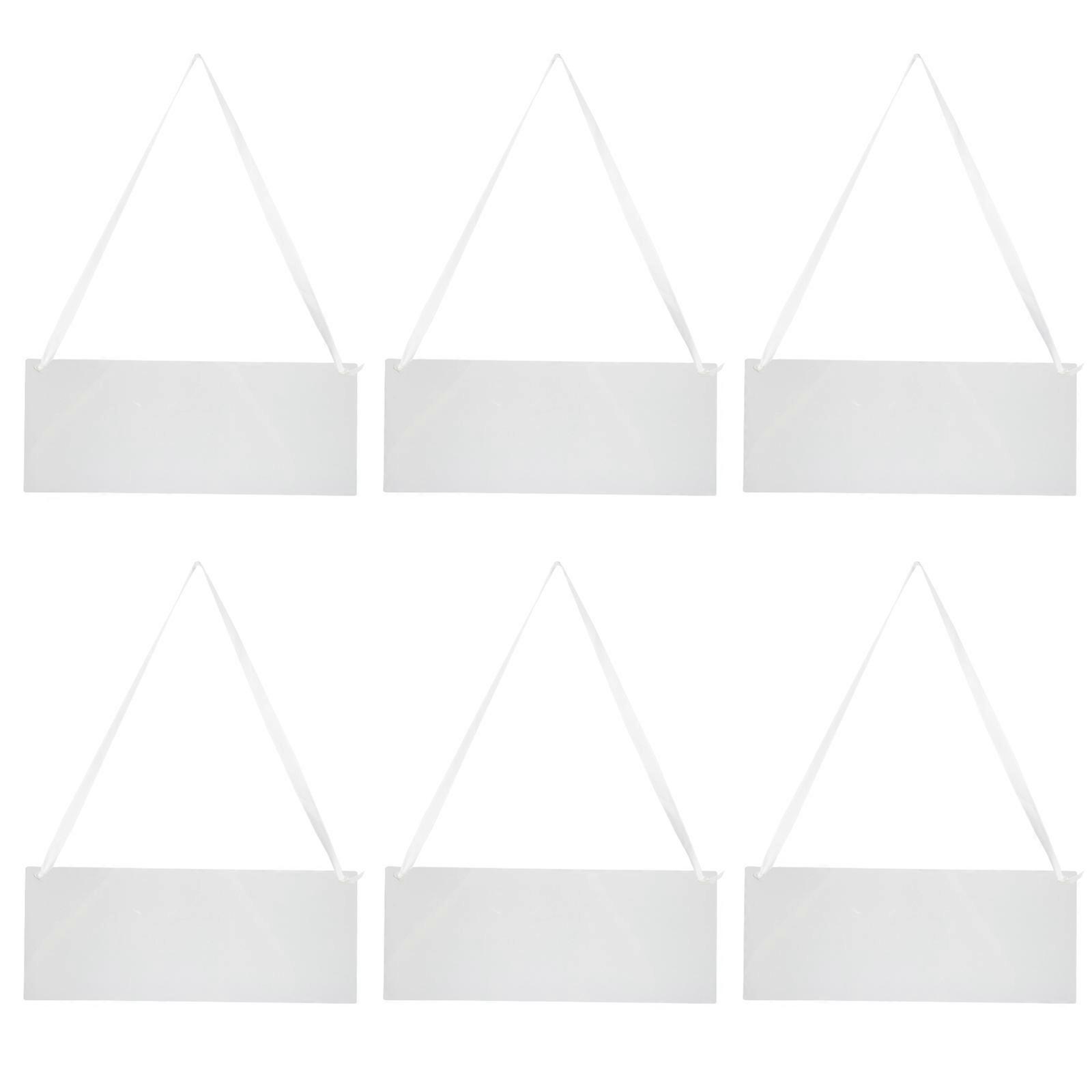 Stück Schilder „reservierte Stühle“, Hängeschilder „reserviert“, Schilder Für Reservierte Sitzplätze Bei Hochzeiten-25.00x10.00x0.20cm-transparent