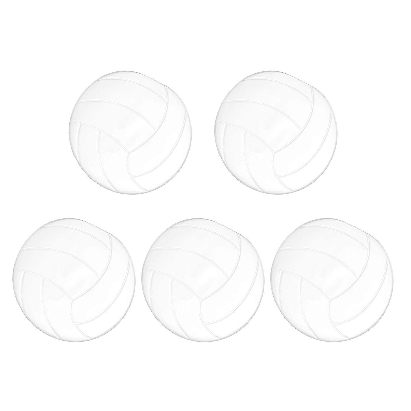 Stück Türstopper, Wandschutz, Selbstklebend, Stoßstangenschutz, Haushaltsartikel-5x5cm-transparent