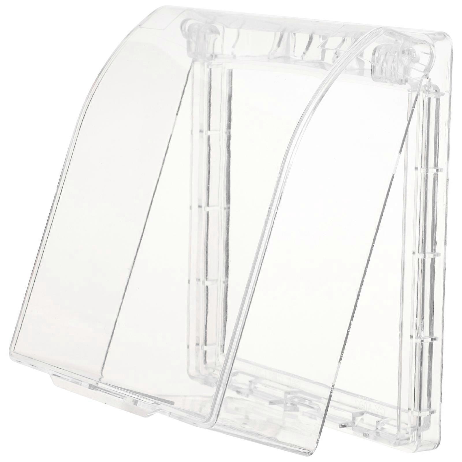 Türklingelabdeckung, Schutzhülle Für Türklingeln, Regenschutz Für Außentürklingeln-11.50x10.00x4.50cm-transparent