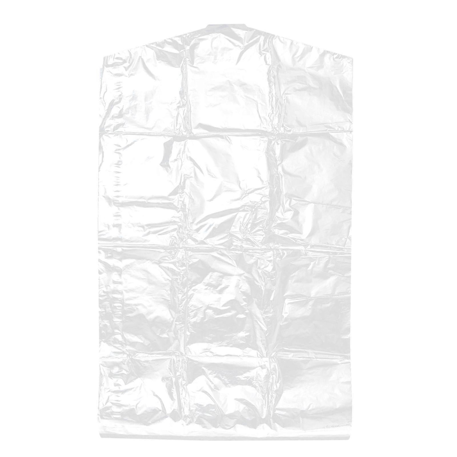 50 Stück 60 X 90 Cm Große, Transparente Kleidersäcke Aus Kunststoff, Einweg-staubschutzbeutel Zur Aufbewahrung Für Zuhause, Geschäft Und Outdoor-90x60cm-transparent