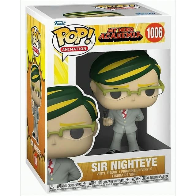 Funko! - Animation: My Hero Academia (Sir Nighteye) - Figur