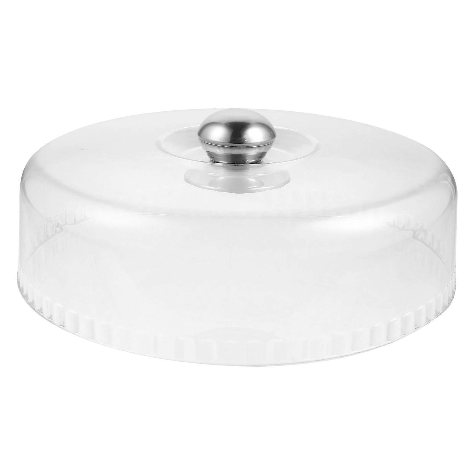 Stück Transparente Kuchenabdeckung, Dessertdeckel, Tortenständerabdeckung, Staubschutz Für Bäckereien-28x28x7.5cm