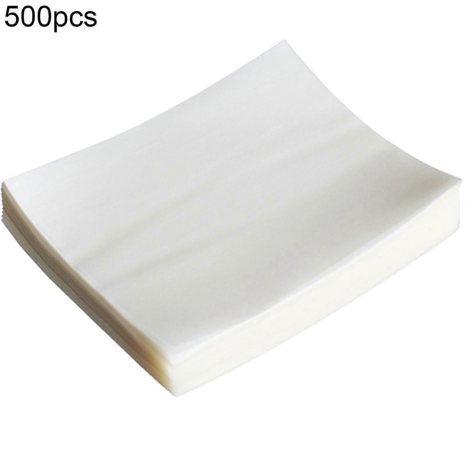 500 Stück Transparentes, Dünnes Klebreispapier Aus Maisstärke, Ideal Als Geschenkpapier Für Weihnachten, Hochzeiten, Süßigkeiten Und Den Täglichen Gebrauch.