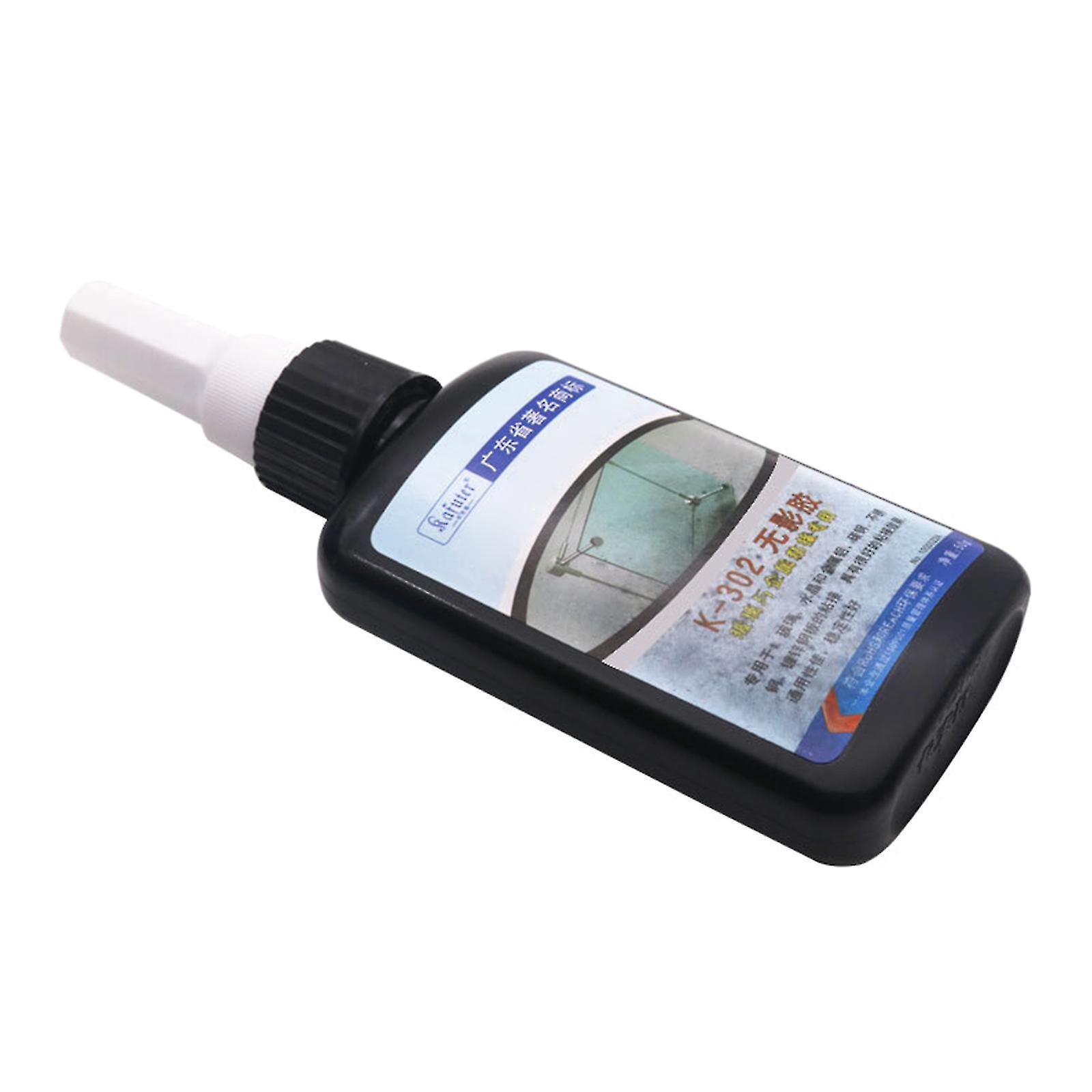 50 Ml K-302 Uv-klebstoff, Transparent, Für Glas, Abs, Metall Und Holz, Schnelle Aushärtung