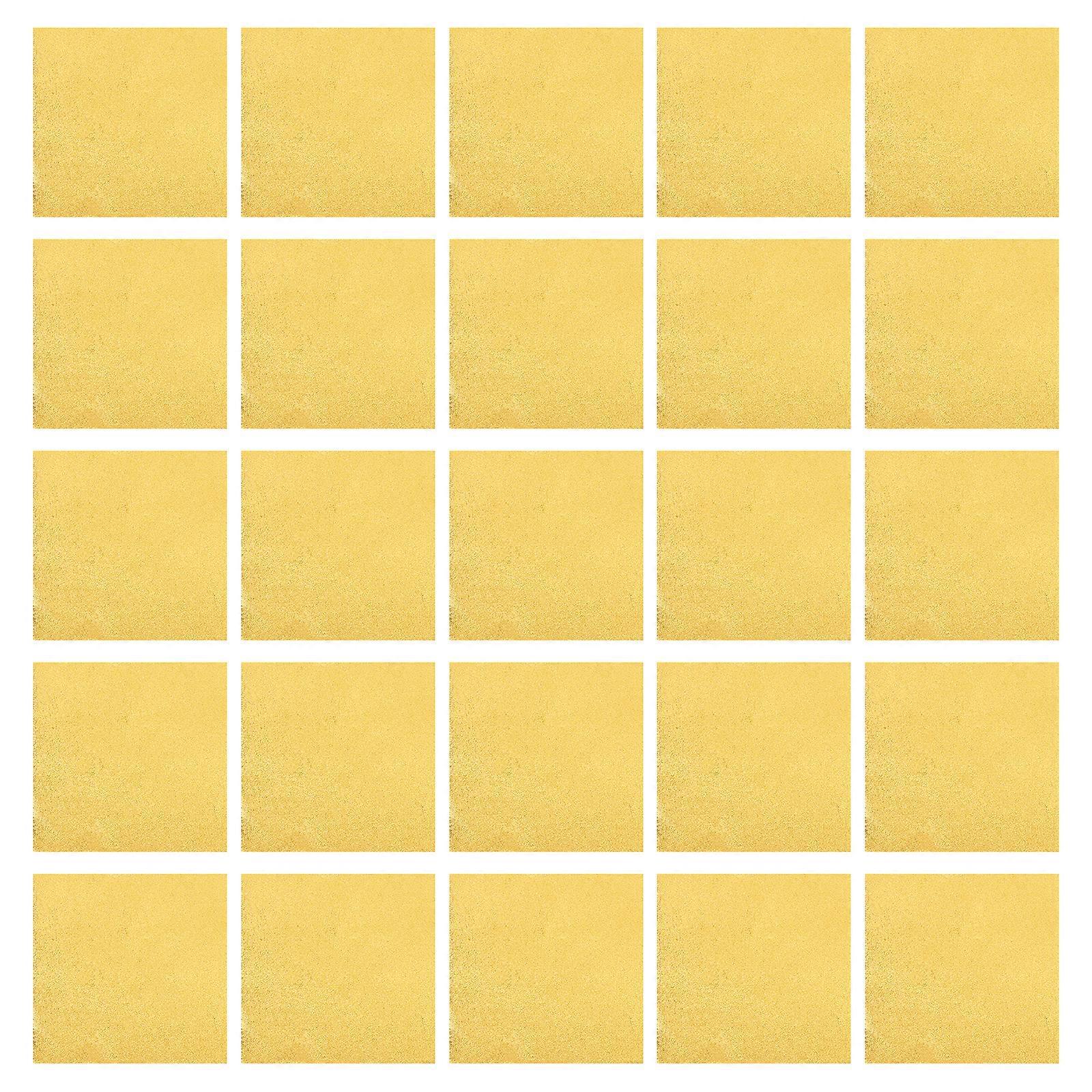 200 Stück Aluminiumfolienpapier, Goldfolienpapier, Geschenkpapier, Lebensmittelverpackungspapier Für Schokolade (15x15cm)-1515cm-golden