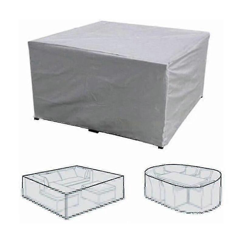 Möbelschutz, Gartenmöbelschutz, Wasserdichte Abdeckung 115 X 115 X 70 Cm, Silber