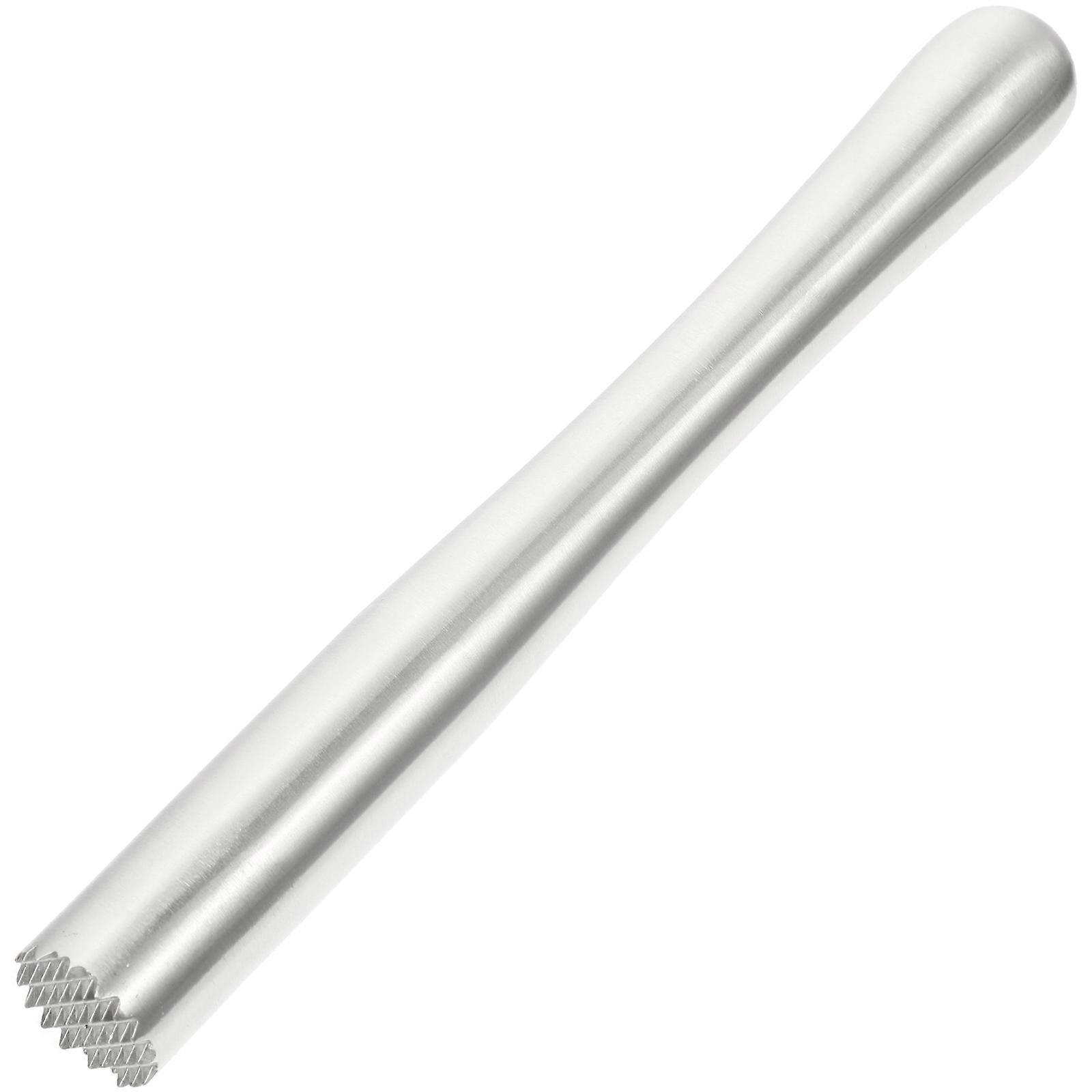 Stück Edelstahl-eiscrusher-stab, Weinstab, Zitronenhammer-stab, Weinrührstab Für Bar, Party, Bankett (22,5 Cm, Silber)-22.50x2.50x2.50cm-silver
