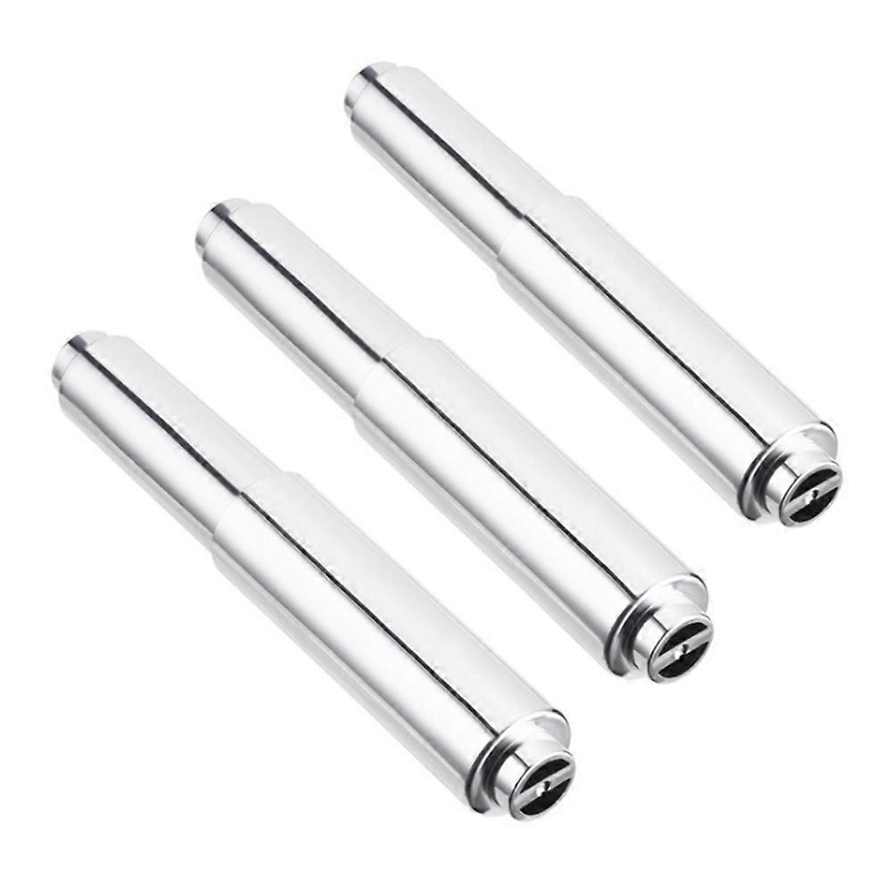 3er-pack Flexibler Papierwickler Für Toilettenpapier Und Handtücher Im Badezimmer (silber)-15x2.4 Cm-silver