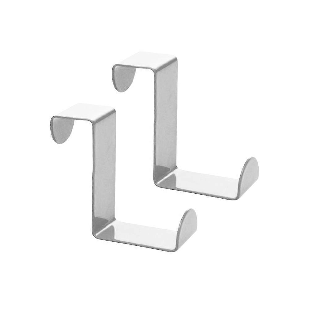 Stück Z-förmige, Robuste, Wendbare Türhaken Aus Edelstahl Für Garderobe Und Handtücher (silber)-5.60x2.50x4.00cm-silver