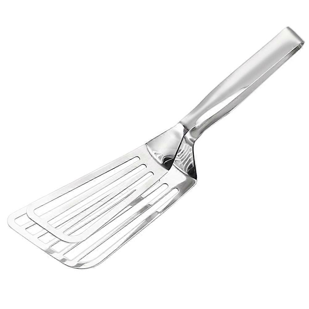 Stück Edelstahl-lebensmittelklemme, Steakklemme, Fischbratklemme Für Den Haushalt (silber)-34.00x8.00x4.00cm-silver