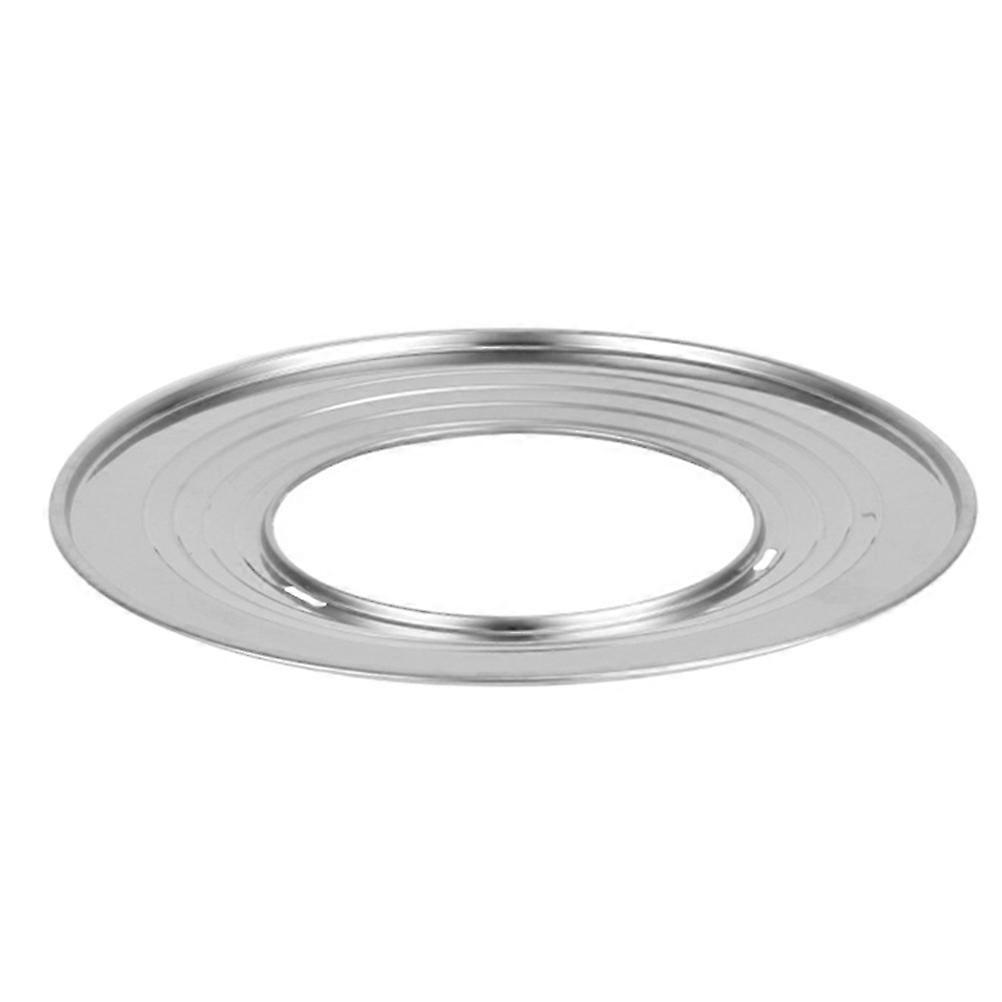 Stück Edelstahl-dampfgareinsatz, Runder Dampfgarerständer (silber)-28.50x28.50x0.80cm-silver