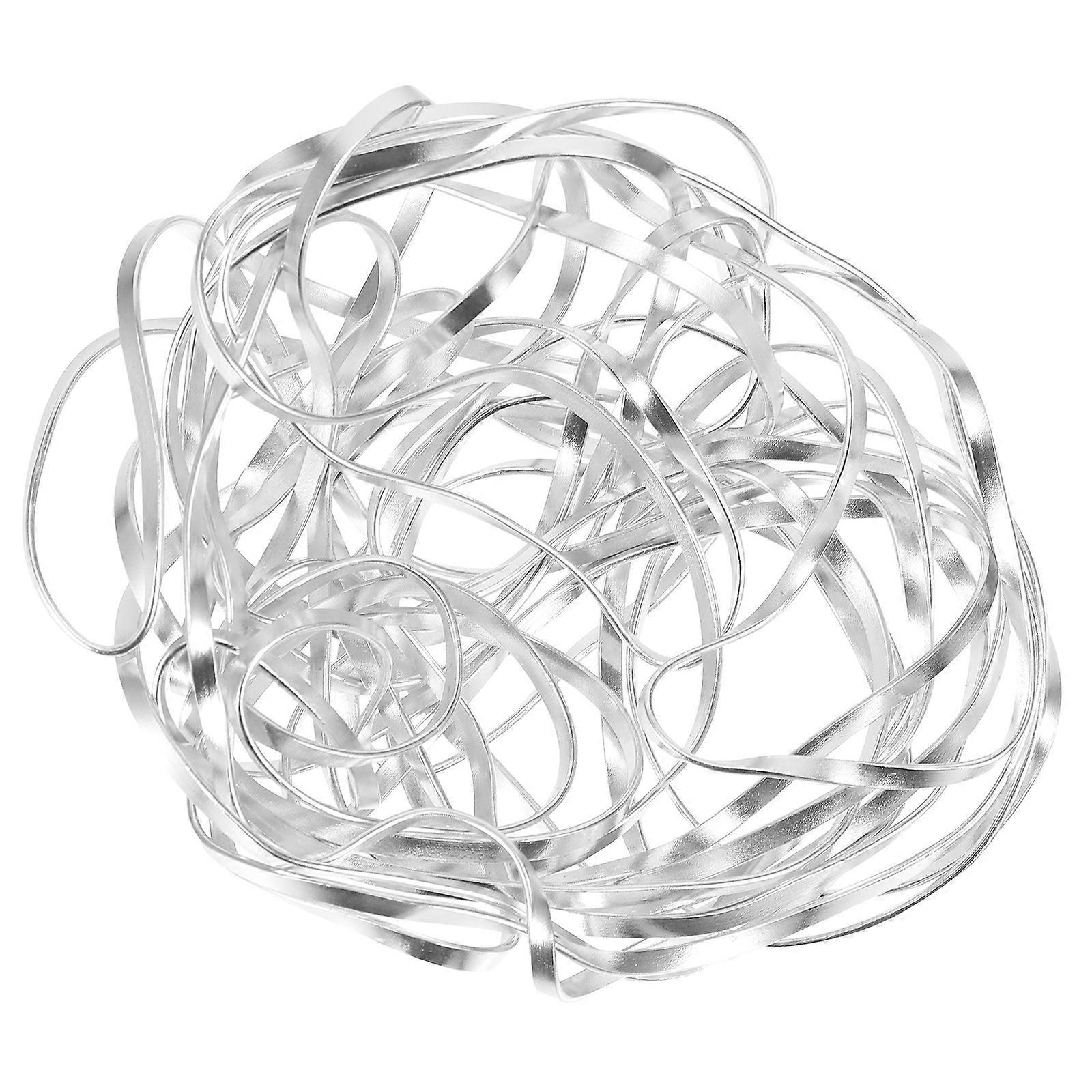 Stück Blumenarrangementhalter, Fixierbarer Blumenhalter, Verformbarer Blumenfixierer-10x10x4.5-silver