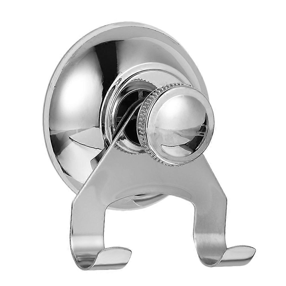 Edelstahl-saugnapfhaken, Duschhaken, Küchenhaken, Garderobenhaken-7.8x5.7cm-silver