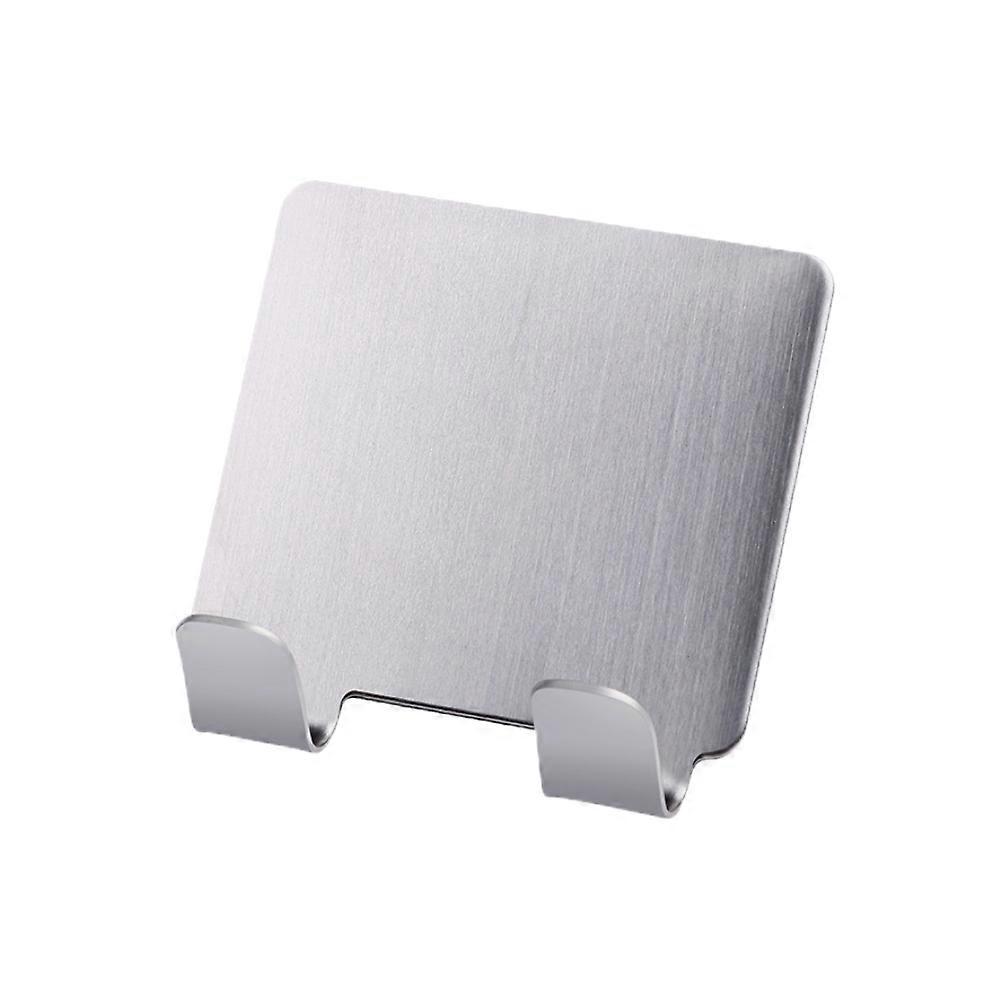 Wandmontierte Haken Aus Edelstahl, Spurlos Aufhängbar, Doppelhaken Für Küche, Bad, Zimmer-m-silver