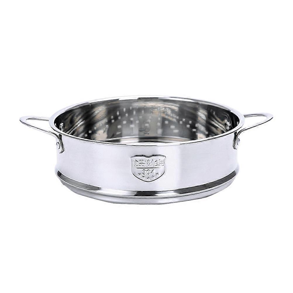 18 Cm Dampfgarerkorb Mit Praktischen Edelstahlgriffen, Ideal Für Brötchen Und Andere Speisen, Für Küche Und Restaurant (silber) (zufällige Ausführung)-18cm-silver