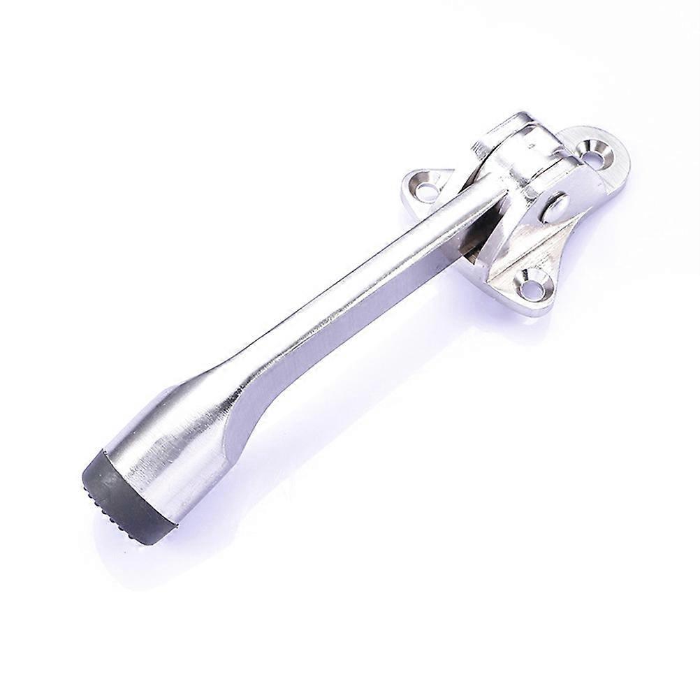 Ein-tasten-türstopper, Halbautomatischer Türstopper Aus Zinklegierung (silber)-silver
