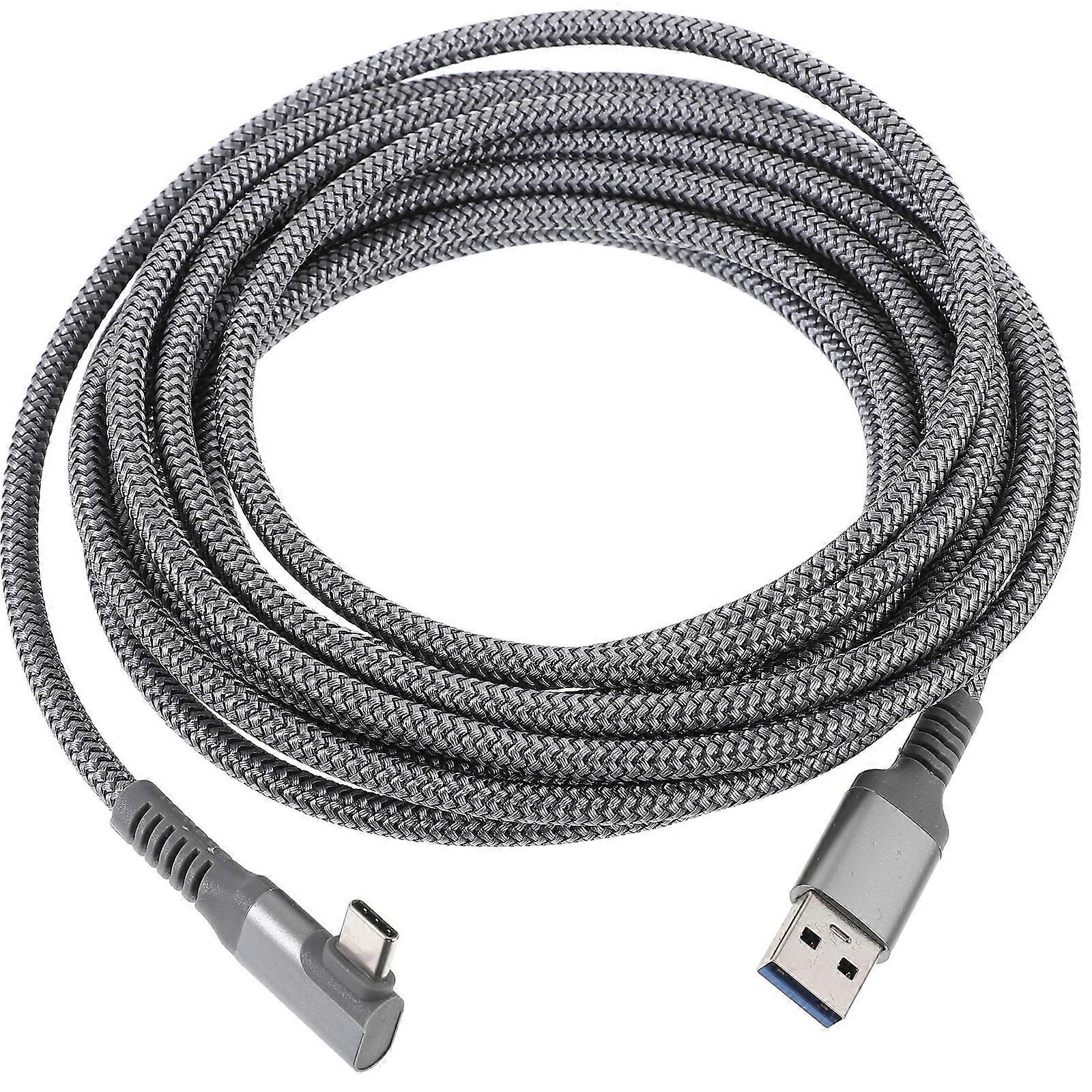 Vr-kabel Kompatibel Mit Oculus Link Usb-c Steam Quest Typ-c 3.0 Vr (silber)-5m-silver