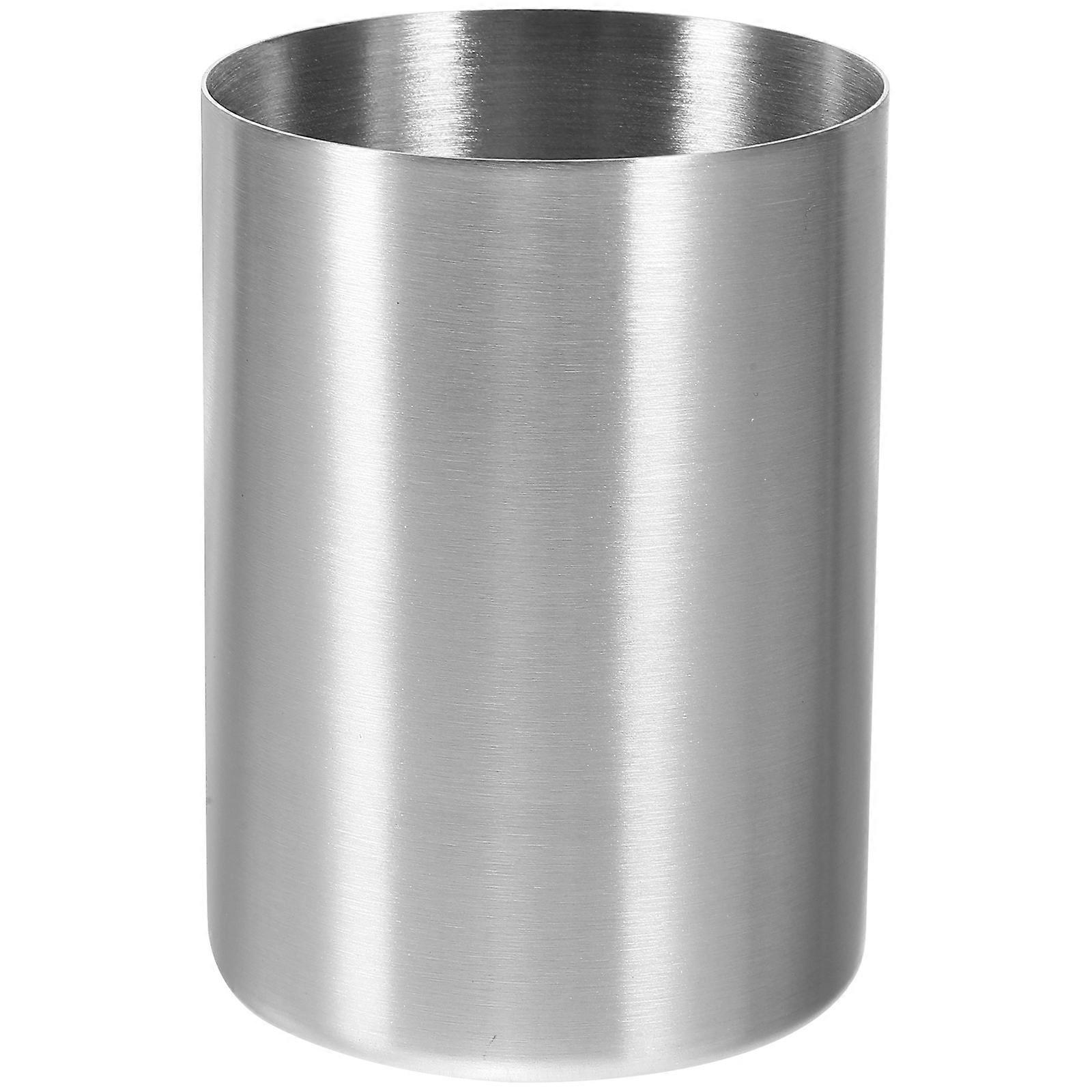 Edelstahl-zahnbürstenbecher, Wasserbecher, Getränkebecher, Bierbecher Für Zuhause, Partys Und Reisen (silber, 300 Ml)-silver