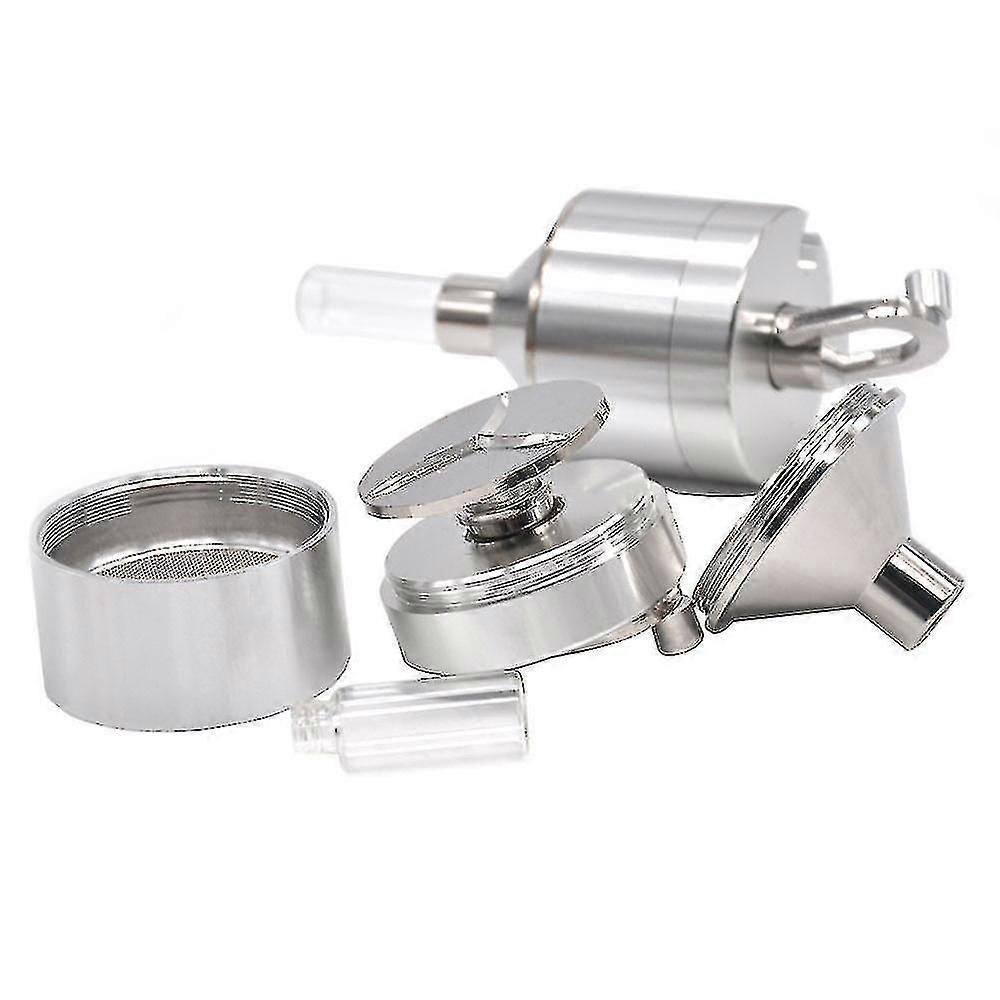 Handliche Gewürzmühle Aus Metall Mit Glasbehälter (44 Mm)