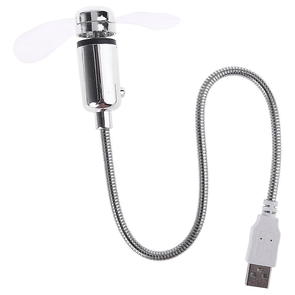 Tragbarer Usb-ventilator Mit Schwanenhals Für Laptop, Büro Und Zuhause